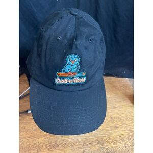 Chatt-a-Hoots Baseball Cap Hit Wear Black Owl Adjustable Adult Hat